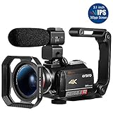 hd video camera ღ WiFi Verbindung und Fernbedienung: Video und Foto können durch Herunterladen von APP (LzxViewer) auf dem Smartphone (Unterstützung für Android oder IOS System, weniger als 9,8 Fuß) gesteuert und freigegeben werden. Kommt mit einer Fernbedienung, die verwendet werden kann, um die zu steuern Camcorder zum Aufnehmen von Fotos und Videos aus einer Entfernung von weniger als 16 Fuß Tipps: Wenn Sie die Fernbedienung verwenden, entfernen Sie bitte die Plastikfolie an der Unterseite.