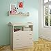 Infantastic Baby Changing Table Unit 3 Drawers Chest Storage Nursery Furniture (Beech)