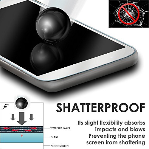 Forefront Cases® [HD KLARHEIT] Gehärtetes Glas Bildschirm Schutz Protektor Folie für Apple iPad 9.7″ A1822 2017 Modell [ULTRA DÜNN nur 0.3mm] - 4