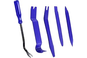 Teegxddy 5 PCS herramienta kit herramientas coche herramientas para coche desmontables coche ferramentas automovel herramientas desmontaje coche quita grapas herramientas coche