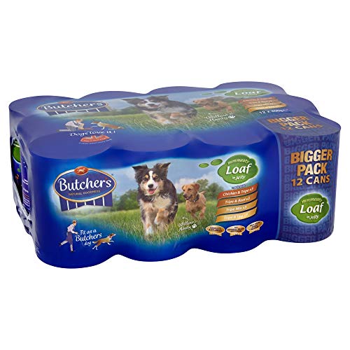 Butcher's Pet Care Butcher's Meaty Loaf in Jelly Dog Food Tins, 24 x 400g