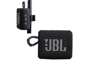 ADADA Hermitshell Silicone Sleeve is Suitable for JBL GO 4 /JBL GO 3 wodoodporny, przenośny głośnik (czarny) (tylko silikonowa osłona)