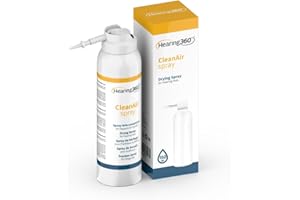 SDU SPECIALISTIDELLUDITO Spray ad Aria Compressa 150 ml per pulizia Apparecchi Acustici e Amplificatori Acustici