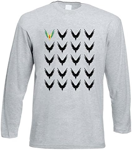 MAV011 Long Sleeve Childrens Kids Logang T Shirt Jake Paul Logan Logang JP Youtuber Maverick Team Various Colours (Grey, 12-13 Year)