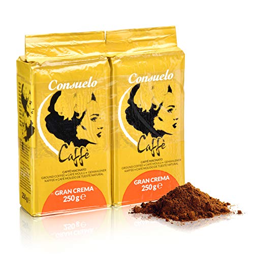 Consuelo Gran Crema - Café molido italiano - 2 x 250g