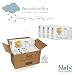 Naty by Nature Babycare Size 2 ECO Nappies - 4 x Packs of 34 (136 Nappies)