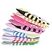 Pinksee Baby Infant Grils 5 Pairs Cotton Animal Stripes Anti Slip Booties Socks 0-18 months