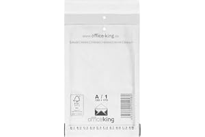 ‎VERPACKING verpacking 100 Luftpolstertaschen weiß A1 Größe 120x175mm DIN A6 Luftpolsterversandumschläge Luftpolsterversandtaschen - Dokumententasche Warenversandtasche Versandumschlag Polsterumschlag Umschläge