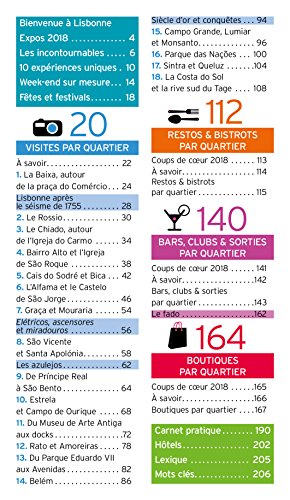 Book's Cover of Un Grand Week-End à Lisbonne 2018. Le Guide