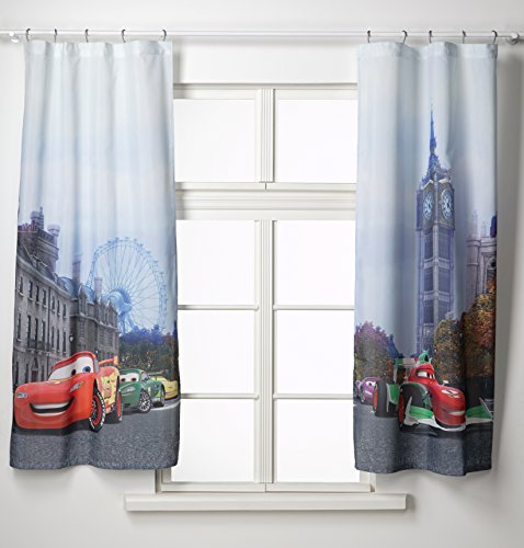 Gardine/Vorhang FCS xl 4312, Kinderzimmer Disney Cars
