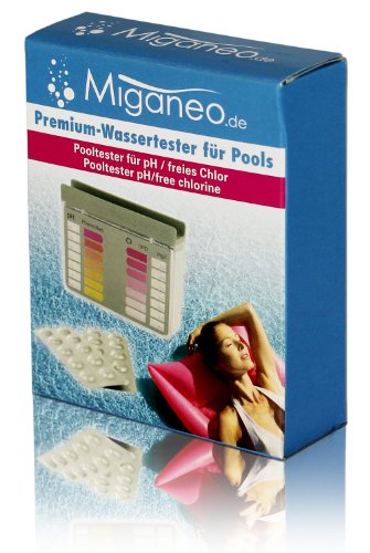 Miganeo Premium-Pool Wassertester für PH und Chlor Pooltester - 2