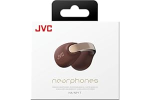 JVC Bezprzewodowe słuchawki Bluetooth | 24h baterii i szybkie ładowanie | Ucho otwarte | Lekkie i wodoodporne | Sportowe z IPX4 i kontrolą dotykową - HA-NP1T Granat