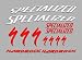 Produktbild Ecoshirt F2-FVUZ-UO05 Aufkleber Hard Rock F48 Vinyl Adesivi Decal Aufkleber-Set Links Portugal MTB Stickers Bike, Rot