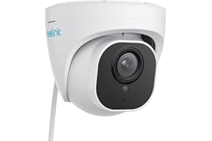 Reolink 4K 8MP Camara Vigilancia PoE Exterior con Detección de Personas/Vehículos/Mascota, Domo IP Cámara de Seguridad Impermeable, Alertas Inteligente, Grabación de Audio, Lapso de Tiempo, RLC-820A