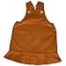 Popolini Baby Girls' Dress Orange Orange