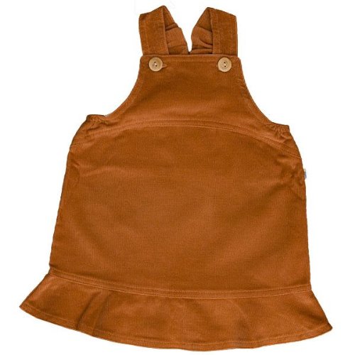 Popolini Baby Girls' Dress Orange Orange