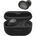 Jabra Elite 10 Wireless In-Ear Bluetooth Earbuds Advanced Active Noise Cancellation, 6 built-in Microphones and Dolby Atmos Sound - Titanium Black