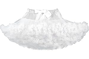Alunsito Infant Baby Girl's Fluffy Tutu Skirt Toddler Tulle Birthday Party Tiered Princess Tutu Pettiskirt