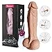 Produktbild DACHMA Penis Silikon Strong Starke Saugnapf mit Elektrische Dildo Silikon Flüssigkeit und Hands Free Dildo realistisch für Frauen