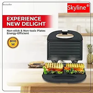 Skyline Grill/Tosted Sandwitch Maker | Smart Buy | Easy Tosted |VTL 2020 | By Anzo Trading Company