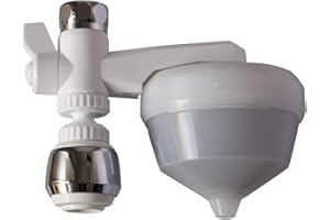 Siroflex 2650/1S Classic UNI 3-A Haushals-Wasserfilter Made in Italy mit Stahlregler mit Kugelgelenk Sirius