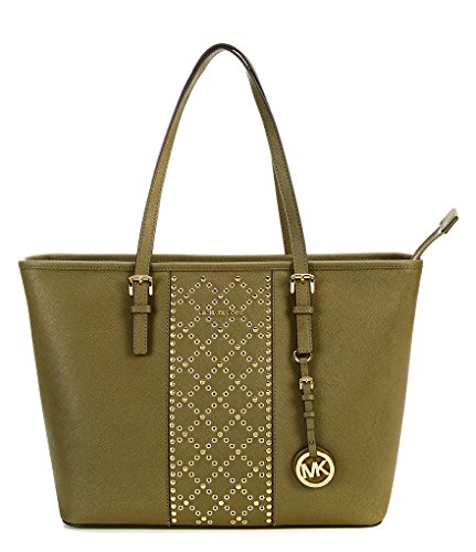 Preisvergleich Produktbild Michael Kors Jet Set Travel Top Zip Tote (Olive)