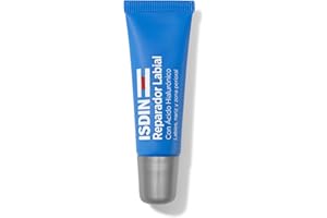 ISDIN Reparador Labial Fluido, Protege y repara los labios, la nariz y la zona perioral, con ácido hialurónico, 10ml