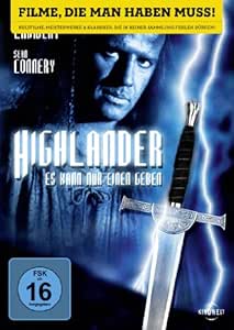 Highlander Es Kann Nur Einen Geben Amazon De Christopher Lambert Clancy Brown Roxanne Hart Sir Sean Connery Beatie Edney Alan North Michael Kamen Russell Mulcahy Christopher Lambert Clancy Brown Gregory Widen Peter