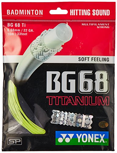 Yonex BG-68 Ti Yellow Badminton String