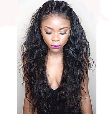 Gzhuang Water Wave Lace Front Human Hair Wigs with Baby Hair 130 Density Brazilian Virgin Human Hair Wigs for Black Women 8-26Inch Lace Front Wigs , 130%