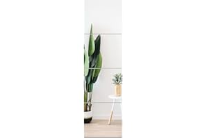 EASYVIBE Full Length Acrylic Mirror Tiles 35cm x 30cm x 4 Pcs, Toddler Mirror Unbreakable Non Glass Safety Plastic Mirrors for Children, Frameless Preschool Mirrors for Classroom Kids Mirror Self Adhesive