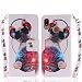 Produktbild Ooboom® Huawei P20 Lite Hülle Flip PU Leder Handy Tasche Case Cover Schutzhülle Wallet Ständer Karte Halter für Huawei P20 Lite - Mode Hund