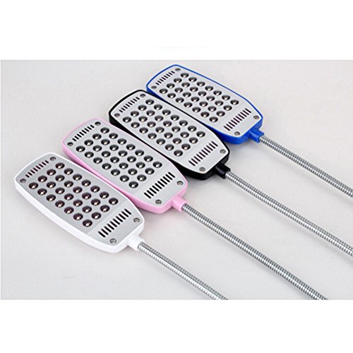 NUOLUX Laptop leichte USB-Leselampe mit 28 LED-Leuchten mit flexiblen Schwanenhals für Laptop (weiß) - 6