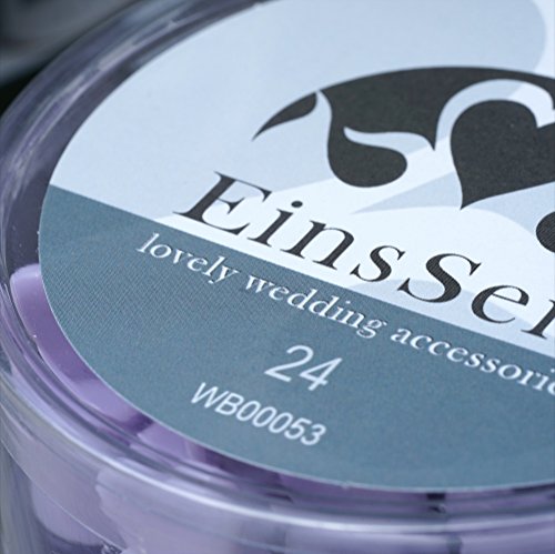 24er Set WEDDING BUBBLES Seifenblasen HOCHZEIT EinsSein® Lovegläschen flieder | Unverzichtbar für perfekte Hochzeitsfotos | Party Goldene Hochzeit Geburtstag Feier Kommunion Gastgeschenke Hochzeit - 6