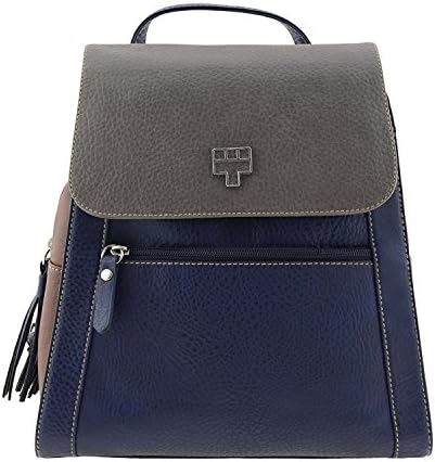 Backpack flap and zipper Size: U Color: NAVY