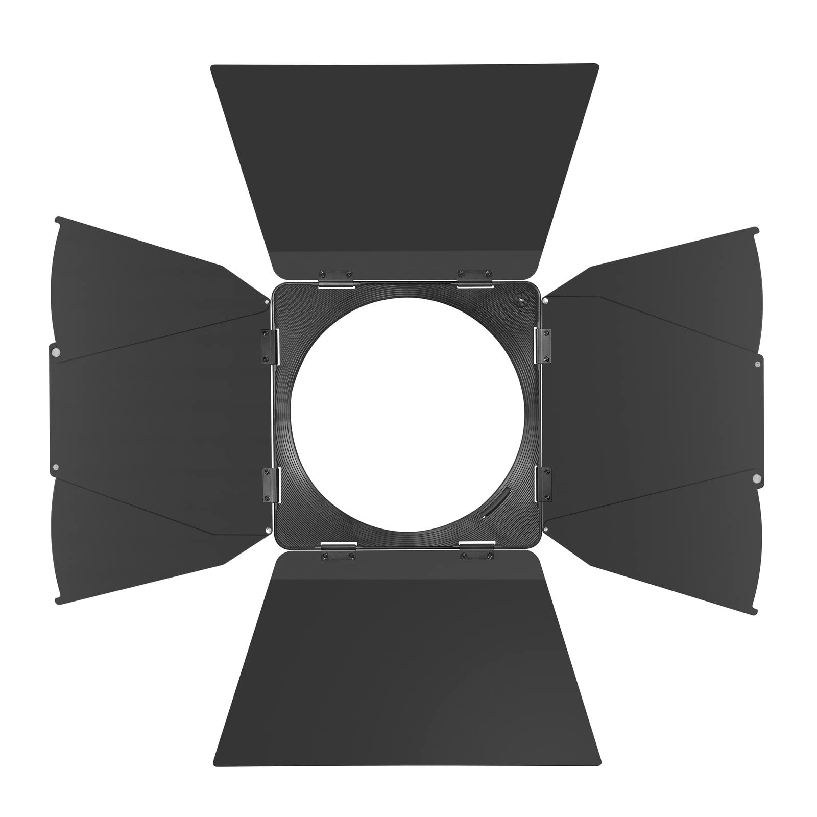 GODOX LB-02 10 Inch LED Video Light Modifier Barn Door with Bowens Mount for Video Photography Portrait