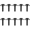 50x Hex Head Sems Screw, Replace OEM#: 07-14-7-129-160, for BMW Fender Liner Splash Shield Engine Under Cover Bumper Cover Tapping Screw 328i E46 330i E90 530i E60 745Li E66 X1 X3 E83 X5 E70