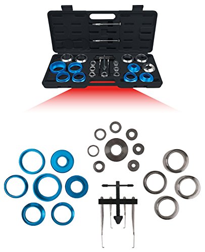 KS Tools Wellendichtring und Simmerring Montagewerkzeug-Satz, 24-teilig, 700.1280 - 2