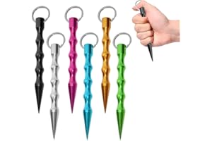 AVCXEC Kubotan, 6 sztuk kubotanu, samoobrona, legalna broń do samoobrony, wzmacniacz ciśnienia, breloczek do kluczy, broń obronna dla kobiet, legalna, do samodzielnego obrony