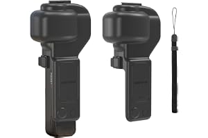 ZJRXM Skyddsfodral för DJI Osmo Pocket 4P-tillbehör, linsskydd, gimbal och displayskydd, med handledsrem, kompakt