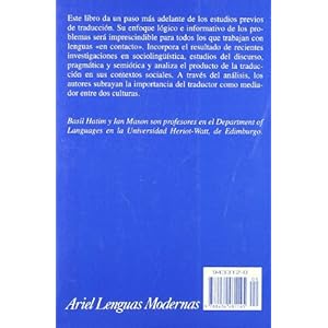 Teoría de la traducción : una aproximación al discurso (Ariel Letras)