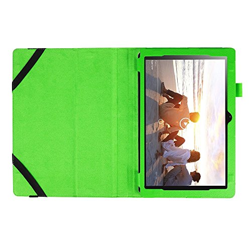 AVIDETLenovo Miix 310 / Miix 210 Hülle Case Etui Tasche, Ledertasche Schutzhülle Bumper Hüllen Tasche Leder Hülle Ultra Slim Lederhülle Flip Case Etui für Lenovo Miix 310 (Grün) - 5