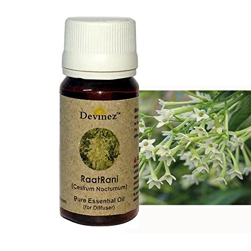 Devinez RaatRani, Rajnigandha Aroma Oil for Diffuser/Ultrasonic Aroma Diffuser/Tealight Diffuser/Reed Diffuser, 60ml Each