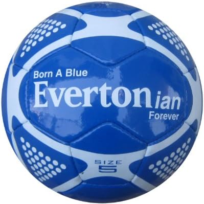 Everton ian Football Size 5 : Durable &amp; Sturdy construction