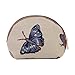 Butterfly Cosmetic Bag by Signare | Makeup Stylish Tapestry | 21x14x7 cm | (COSM-BUTT)