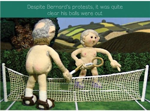 Nudinits Greeting Card for Any Occasion - Balls Out