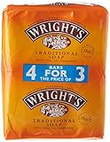 Wrights Traditional Coal Tar Soap 4 Pack