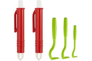 NEPFAIVY Pinzetta per Zecche Togli Zecche per Cani - Pinze per Zecche Cane Gatto, Rimuovi Zecche, Uncino per Zecche