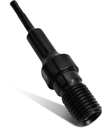 Adaptateur SDS-Plus Vers 1-1/4"-7 UNC - Acier Trempé, Pour Carotteuse, Forage Béton, Connexion Sûre - 12