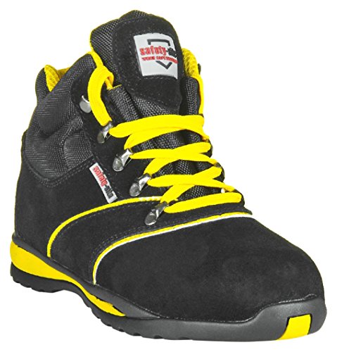 Safety-Site Hiker Wildleder Unisex Sicherheitsarbeitsschuhe - EN getestet - SRA - A2 Hiker EU / UK